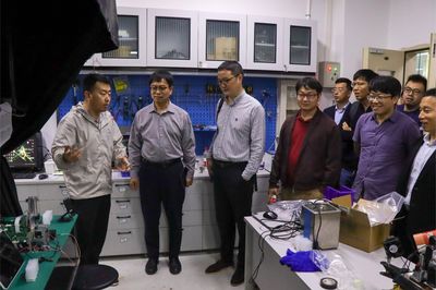 廈門大學柔性電子(未來技術(shù))研究院來訪我院調(diào)研交流